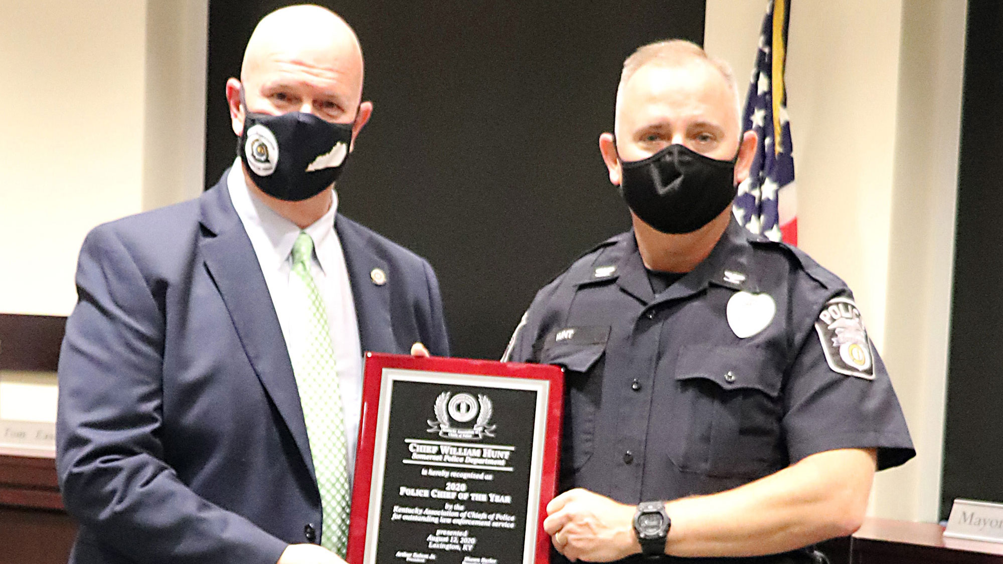 Somerset Police chief named Chief of the Year City of Somerset, KY