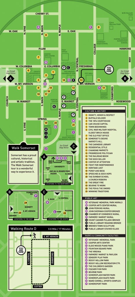 12 B SURROUND Map