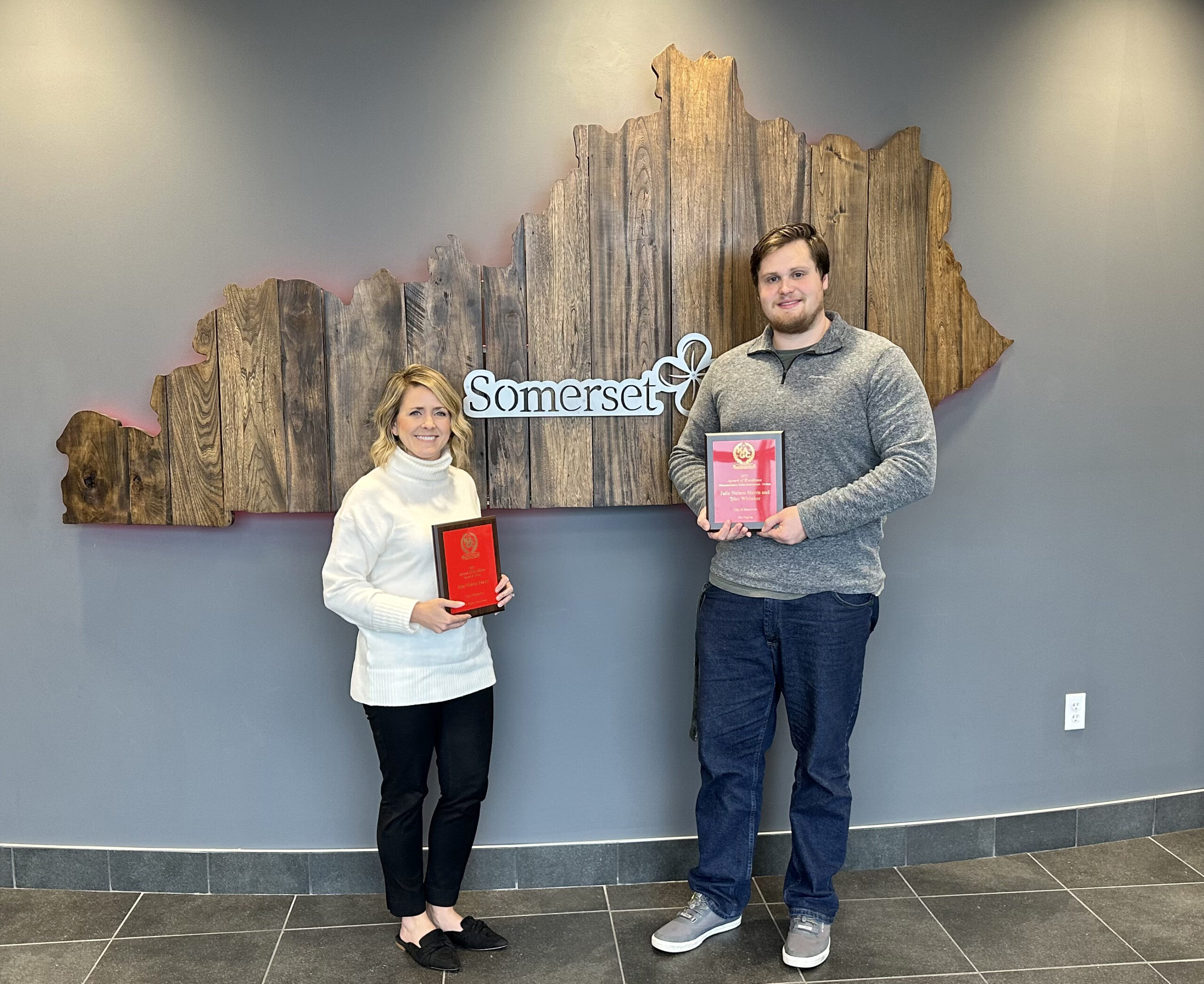 City of Somerset communications team wins two state awards of